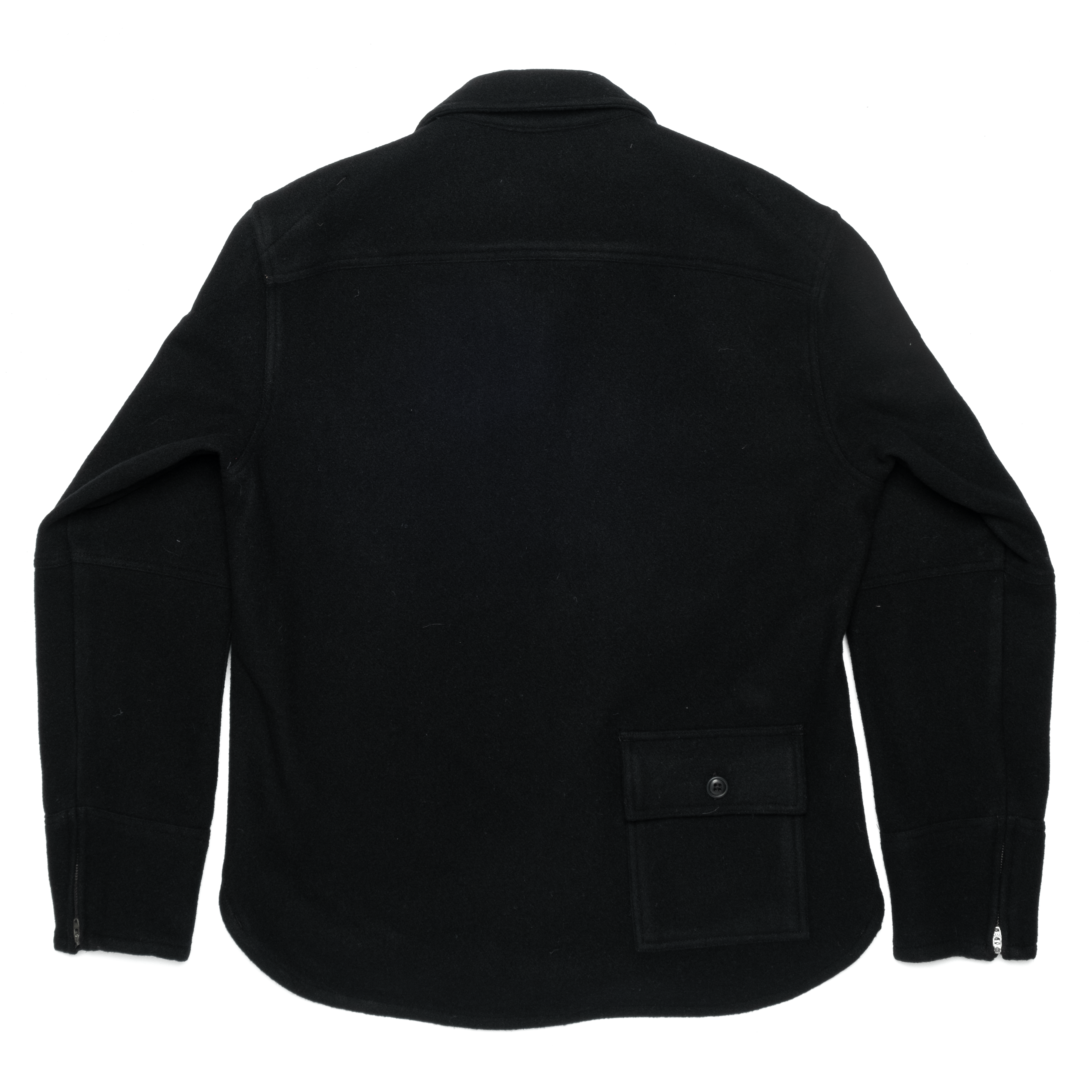 The Mercer Riding Shirt - Wool Black Limited Edition LP