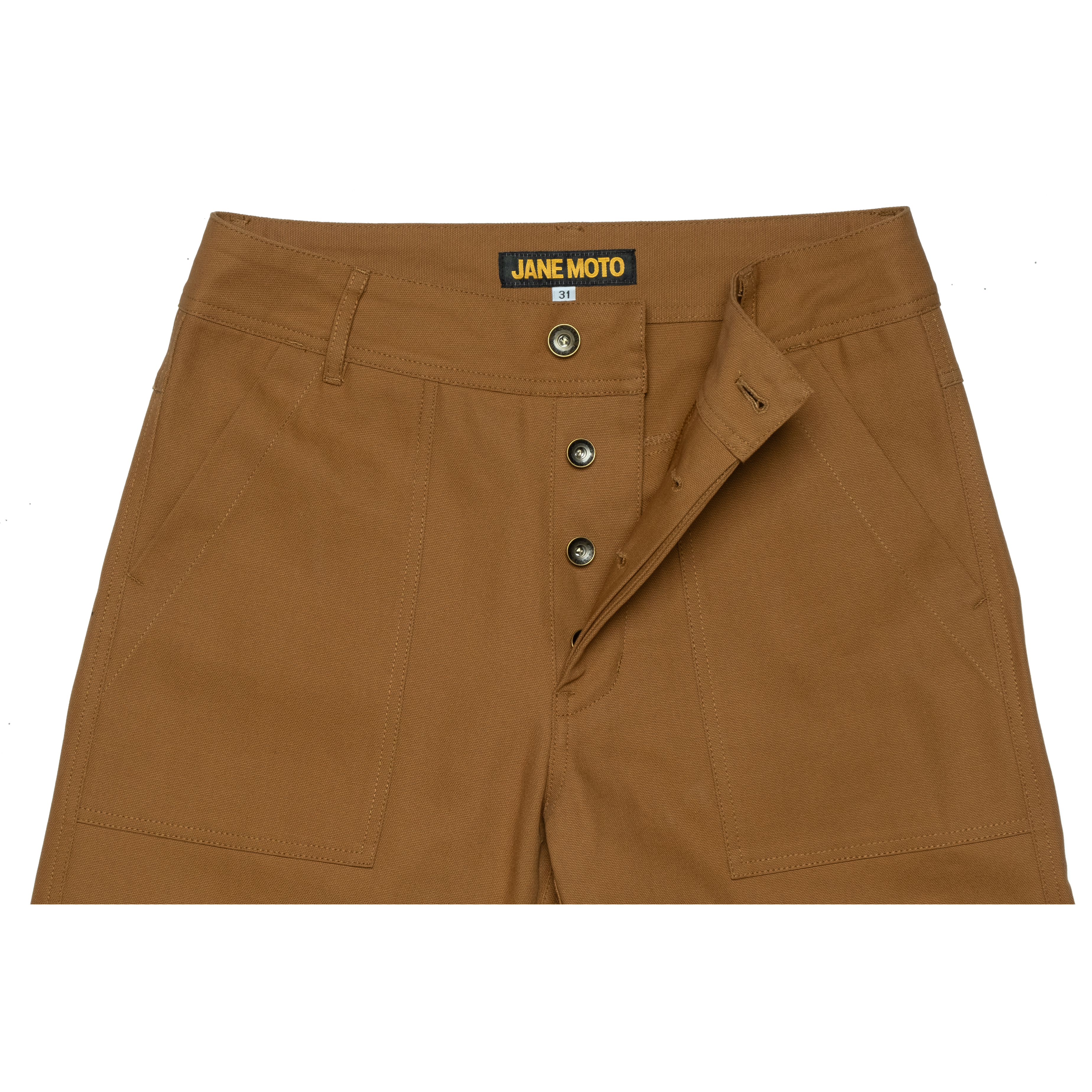 Bedford Canvas Double Knee Pant - Tobacco