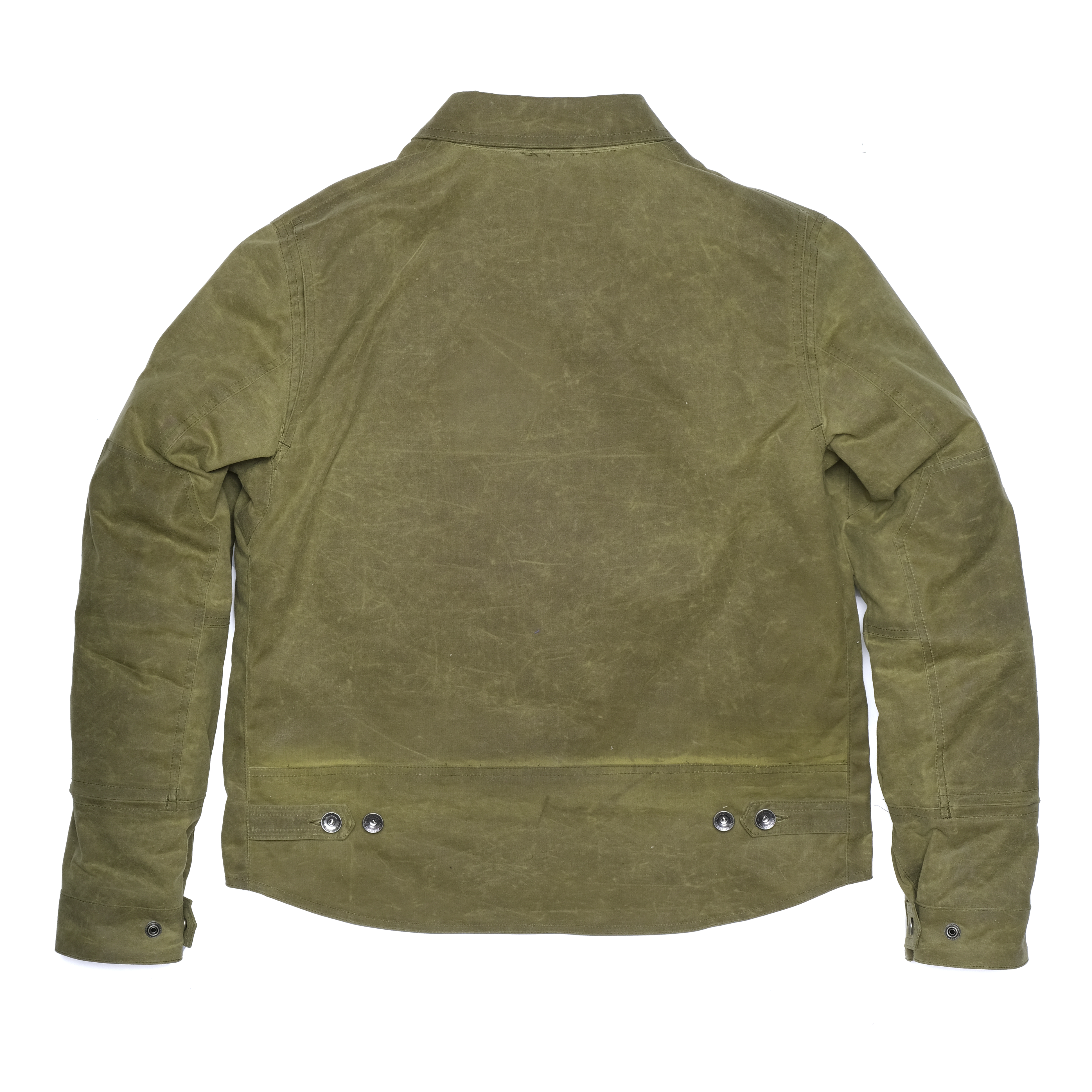 The Driggs Waxed Canvas Olive Riding Jacket