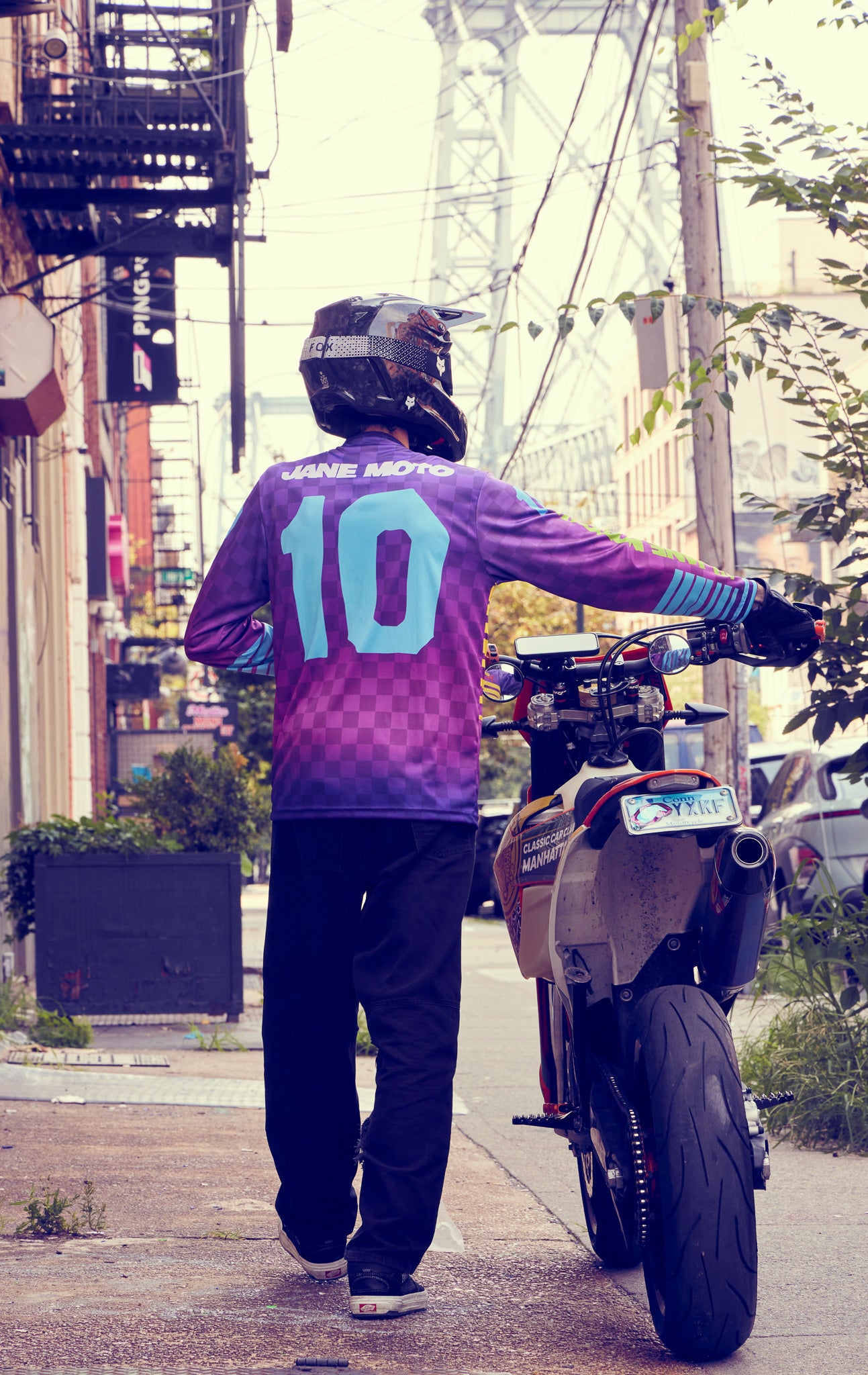 Racing Jersey Purple #6