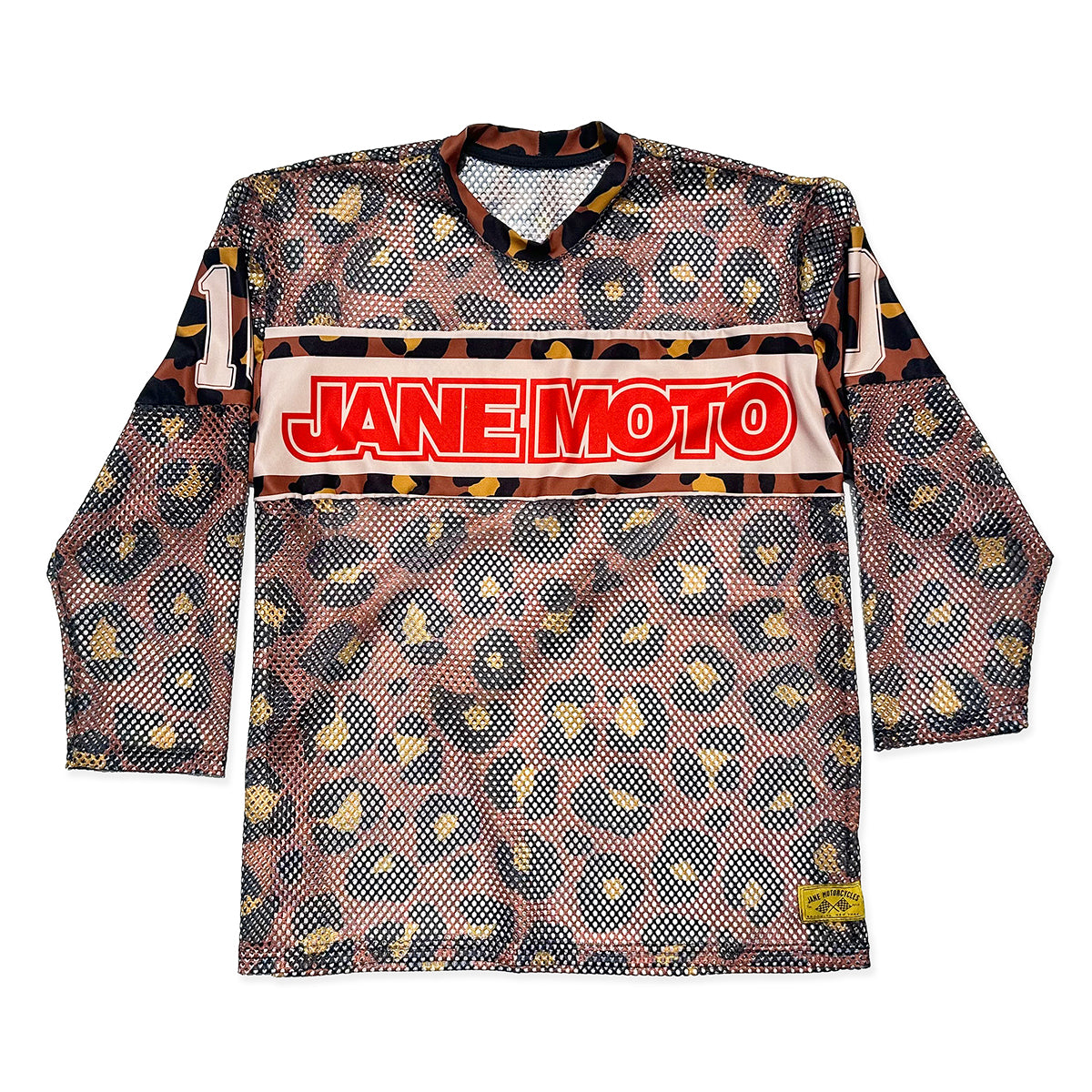 Cheetah Mesh Jersey L/S