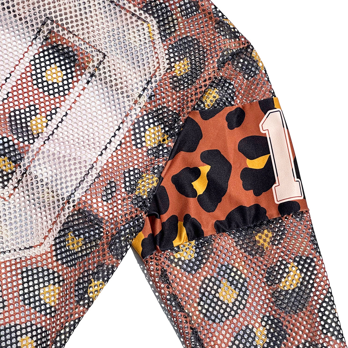 Cheetah Mesh Jersey L/S
