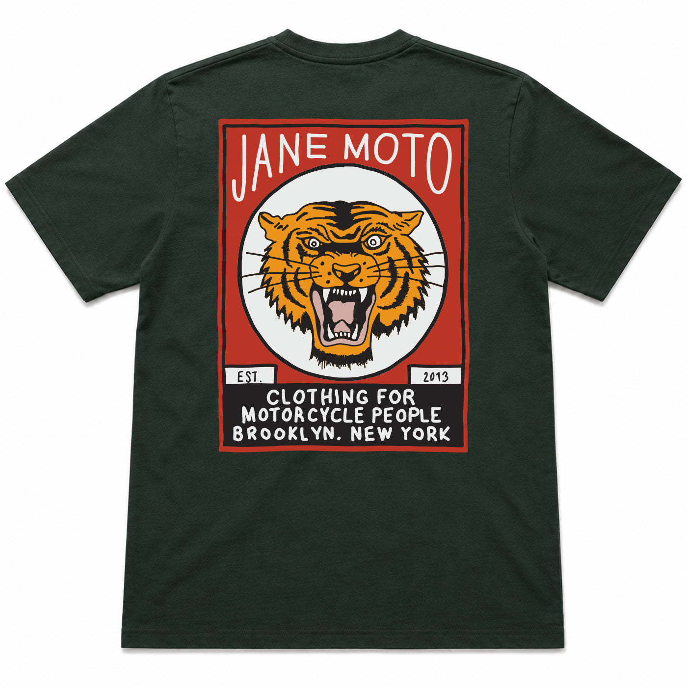 LUDLOW TIGER COLOR SHORT SLEEVE PREMIUM - OIL