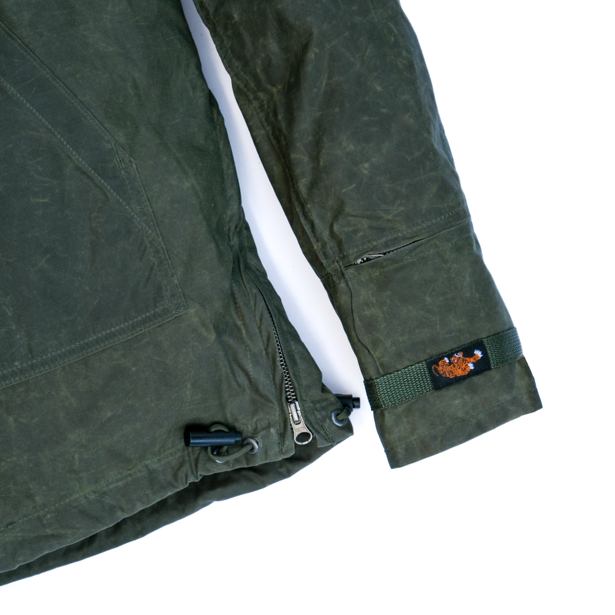 Quilted Mahwah Anorak - Olive