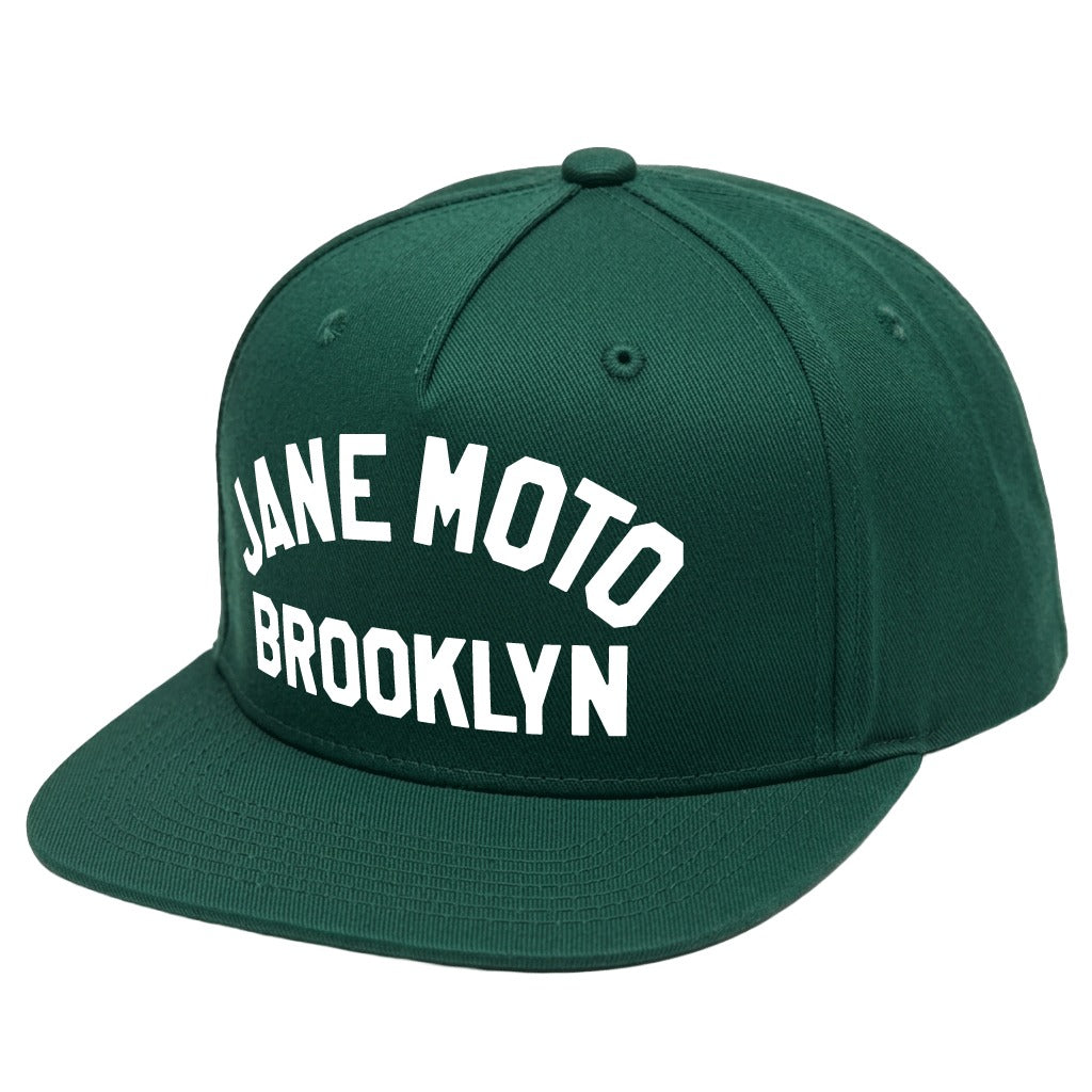JANE MOTO Brooklyn Cap - Green