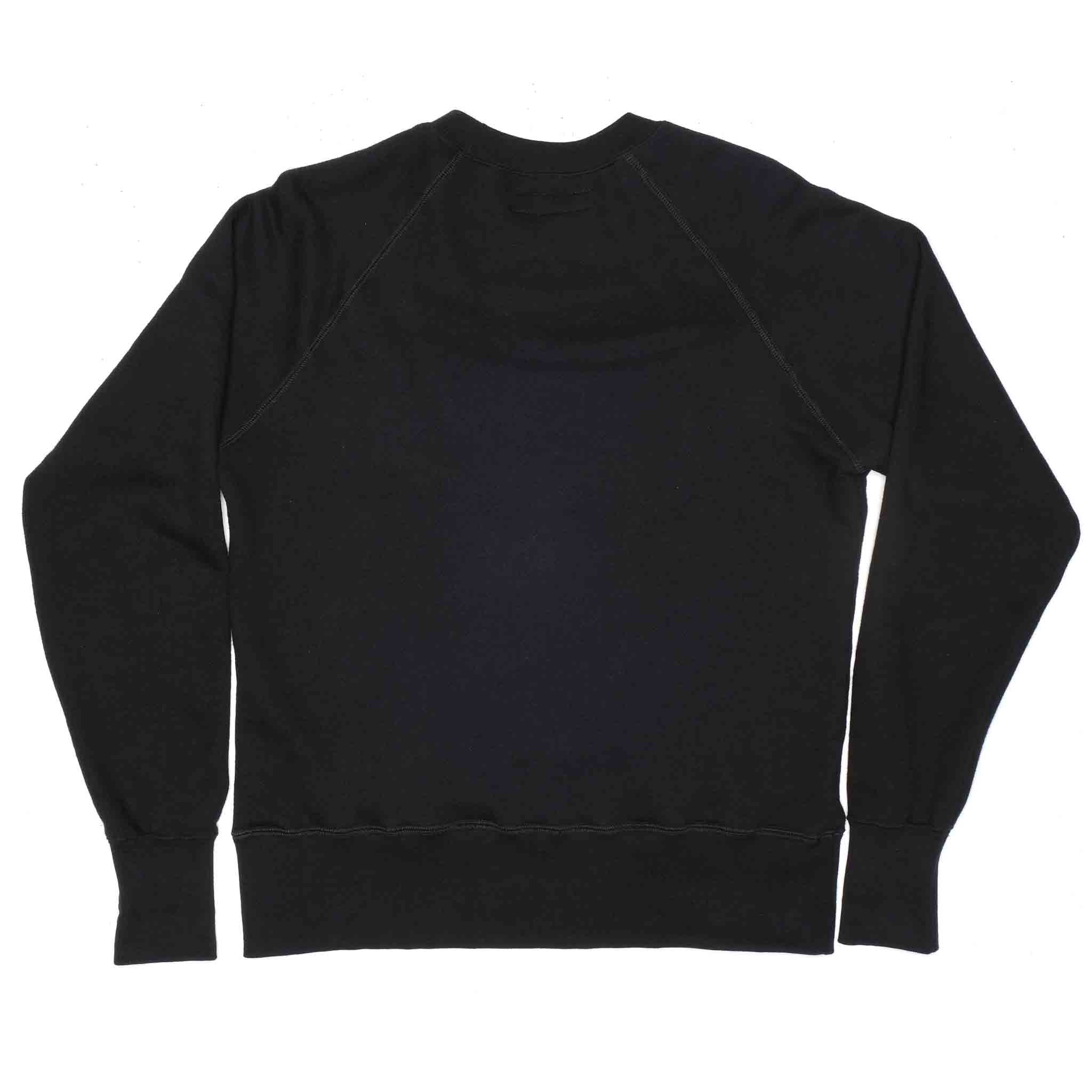 Silk Chainstitched crew neck sweatshirt