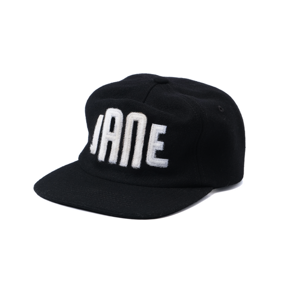 JANE Ballpark Hat - Unstructured - Black/White