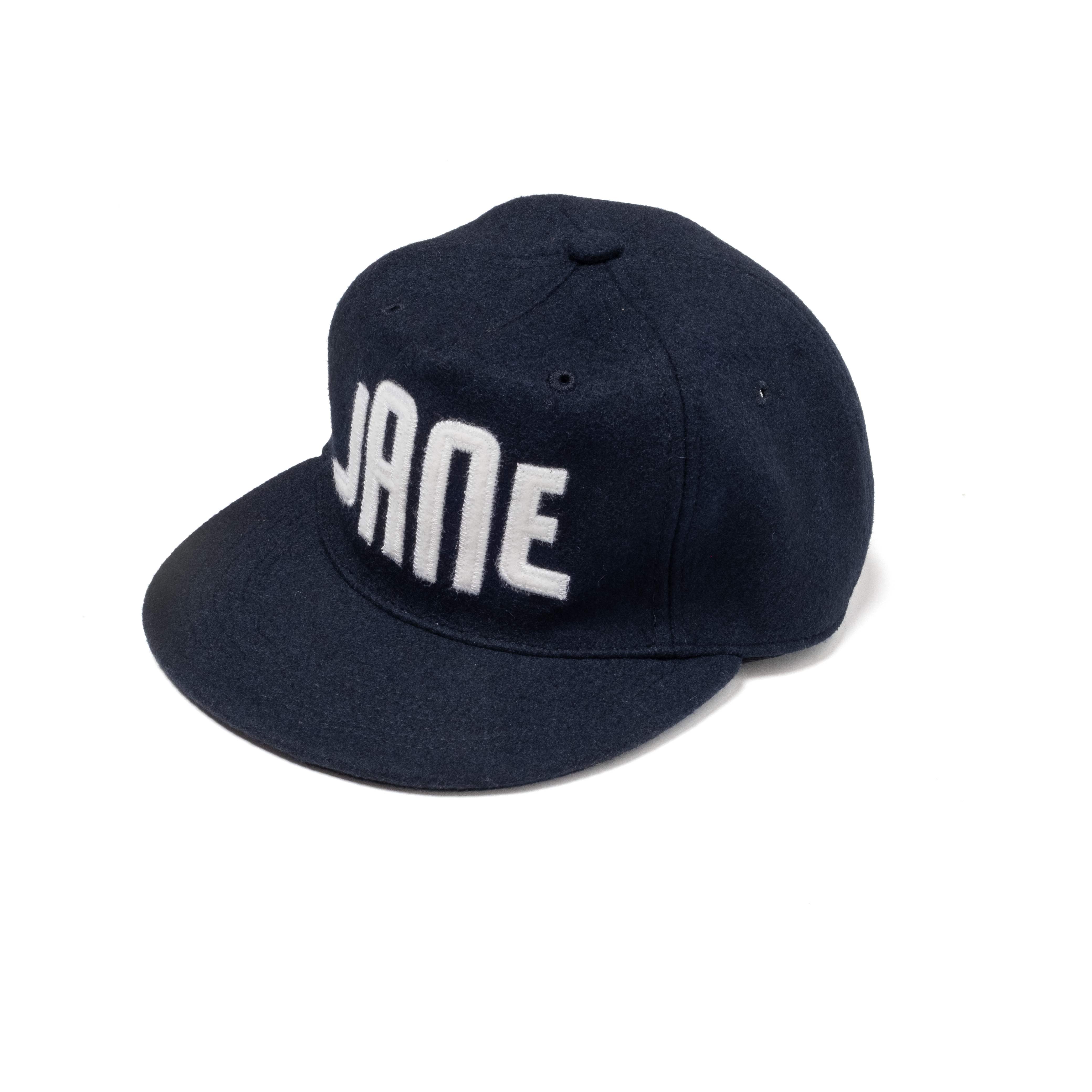 JANE Ballpark Hat - Unstructured - Navy/White