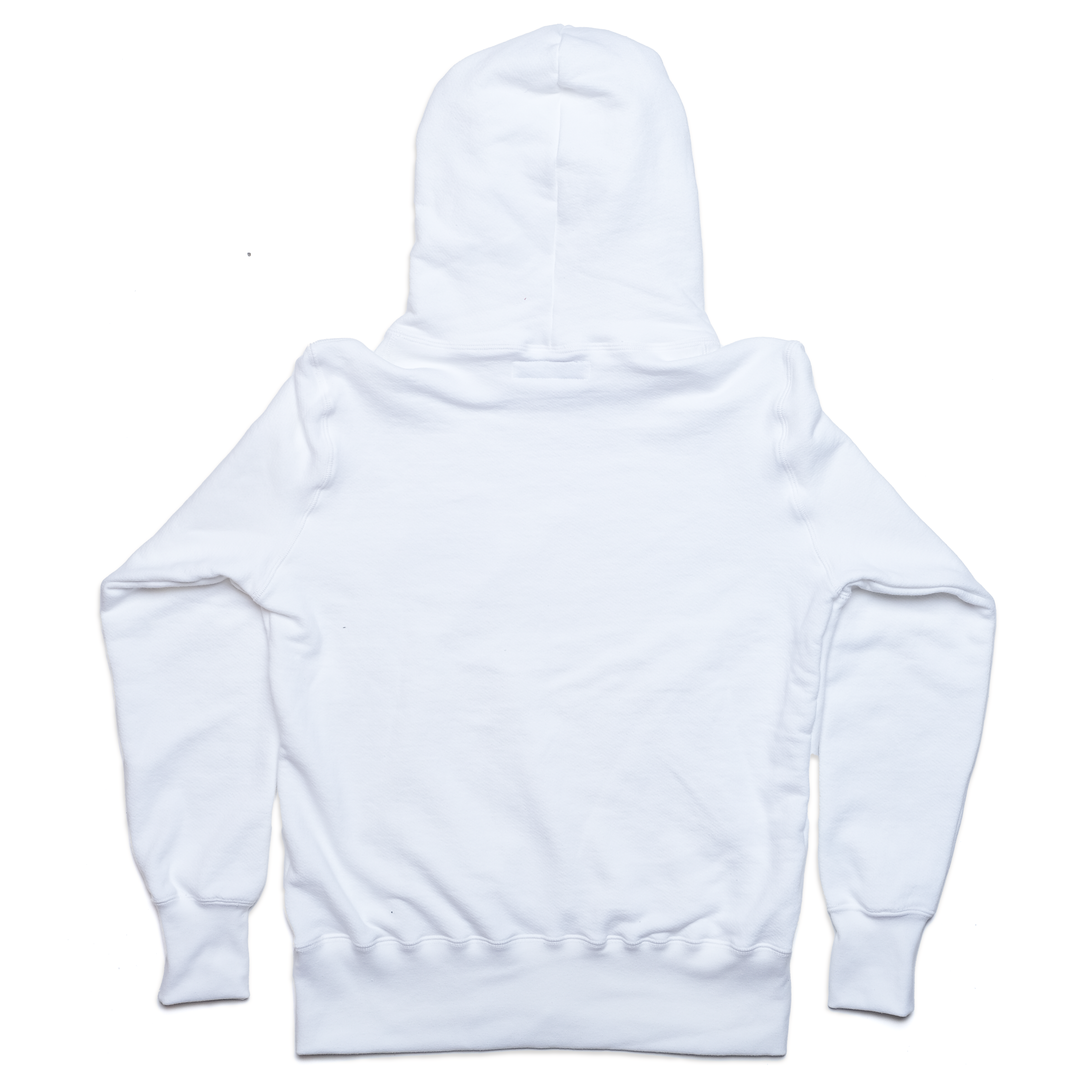 Jane Organic Hooded Sweatshirt - Embroidered - Optical White