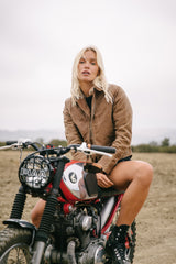 The Driggs Waxed Canvas Woodland Camo Riding Jacket – Jane Motorcycles