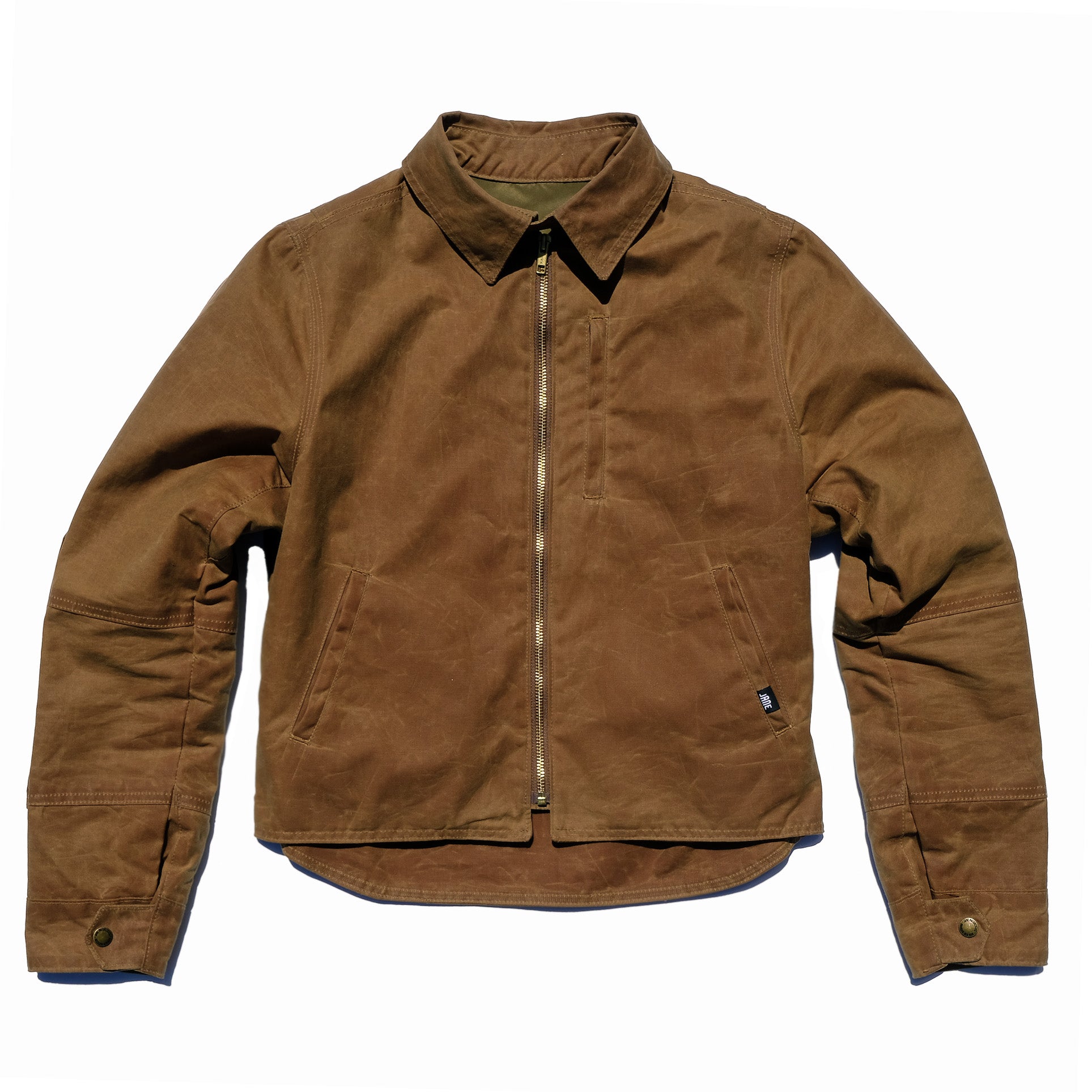 The Women's Driggs Waxed Canvas Field Tan Riding Jacket