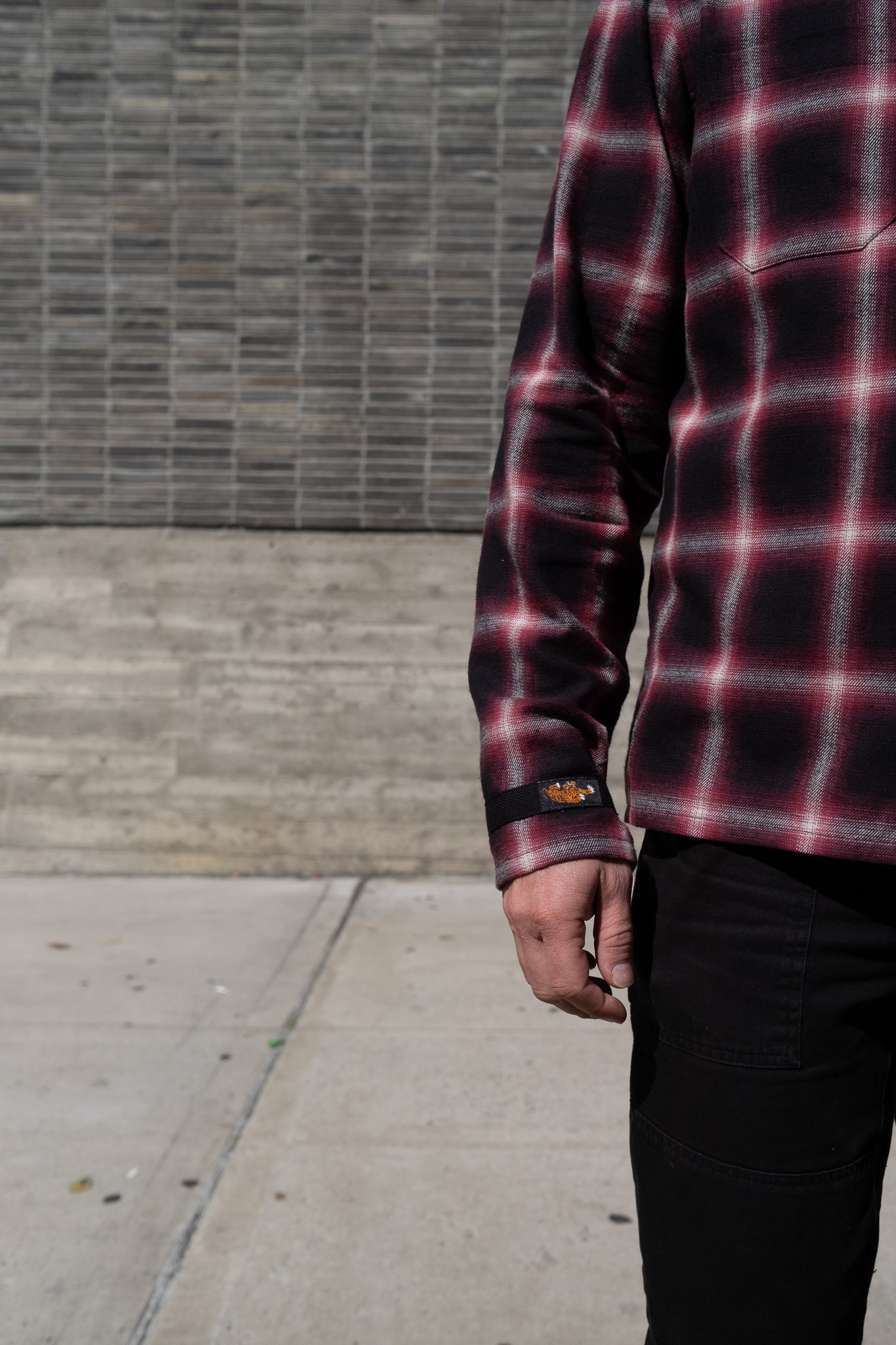 Flannel Smock - Red Plaid