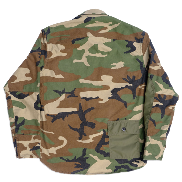 THE MERCER Riding Shirt - Heavyweight Camo Moleskin