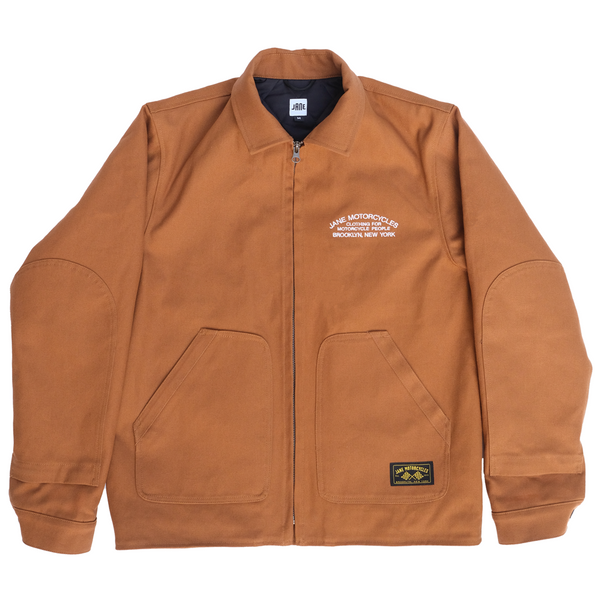 Flying Tiger Lined Mechanic's Jacket - Tan
