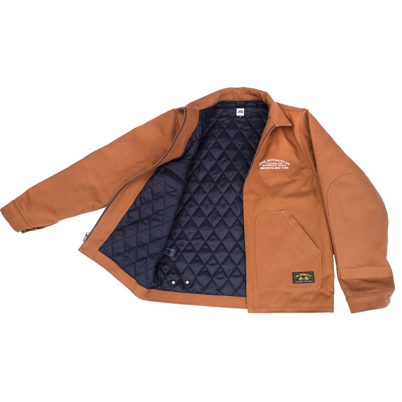 Flying Tiger Lined Mechanic's Jacket - Tan