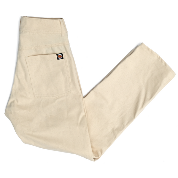 Bedford Canvas Double Knee Pant - Natural