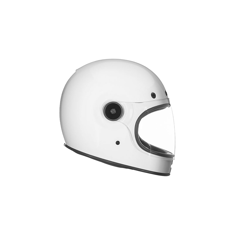 Bell Bullitt White Fullface Helmet