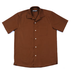 Camp Collar Shirt - Brown