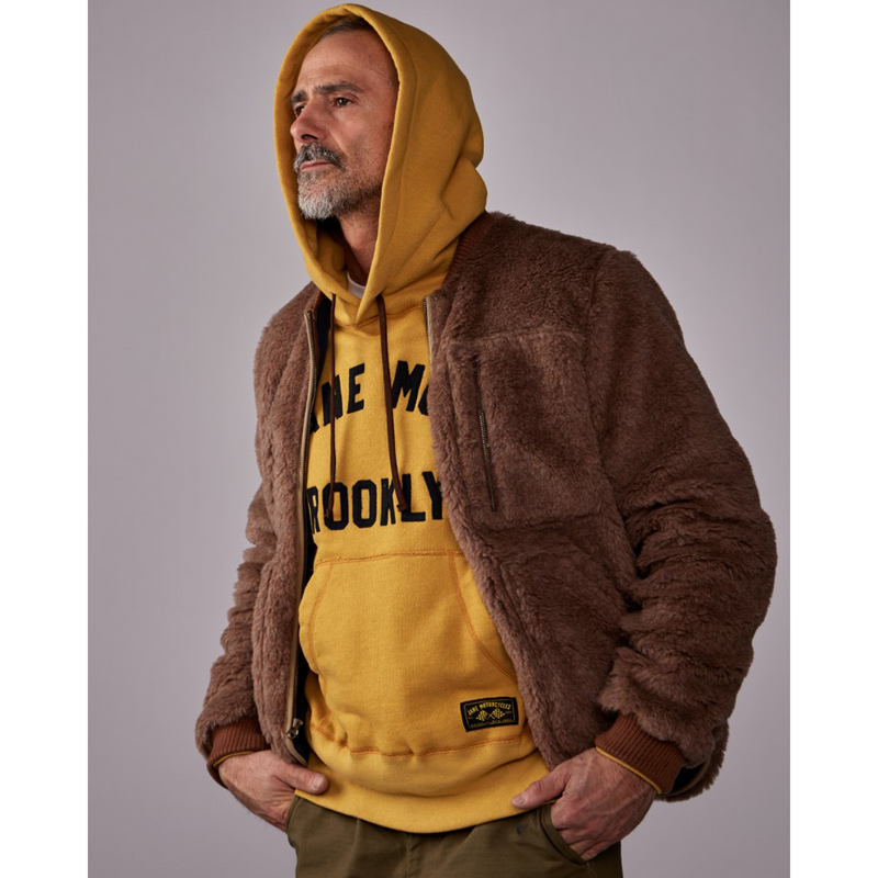 The Humboldt Alpaca Jacket - Light Brown